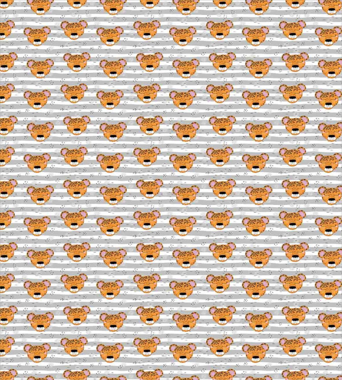 Girl Panthers Striped — Pattern