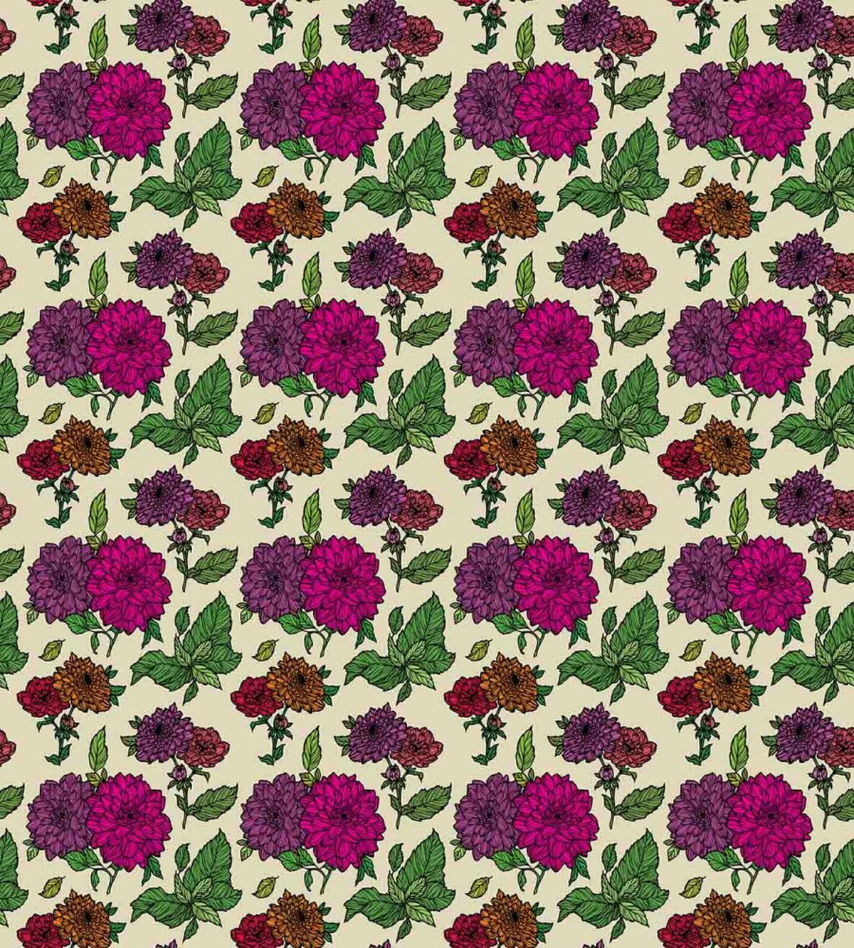 Vintage Blossoms Artwork — Pattern