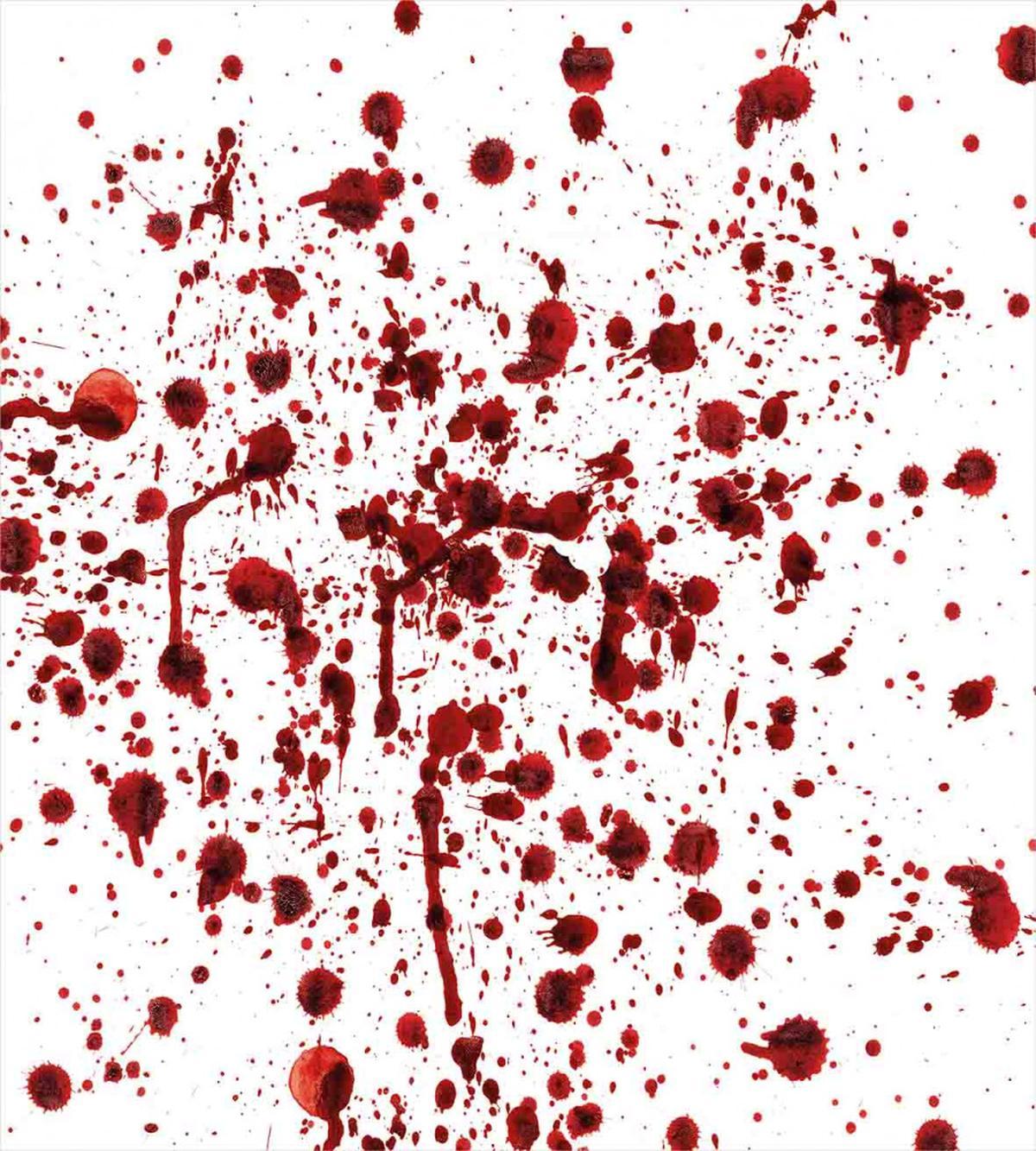 Splashes of Blood Scary — Pattern