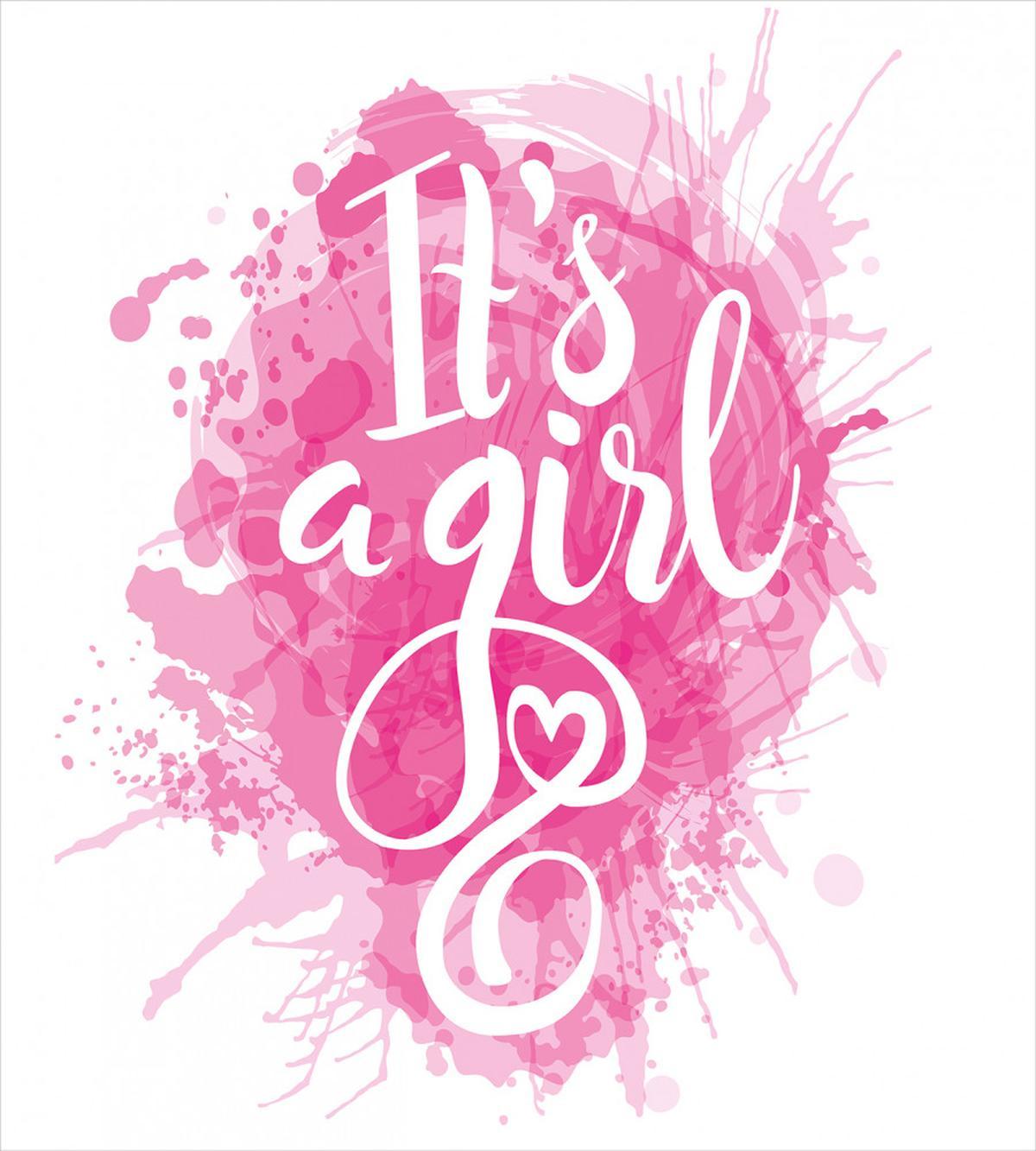 It's a Girl Baby — Pattern