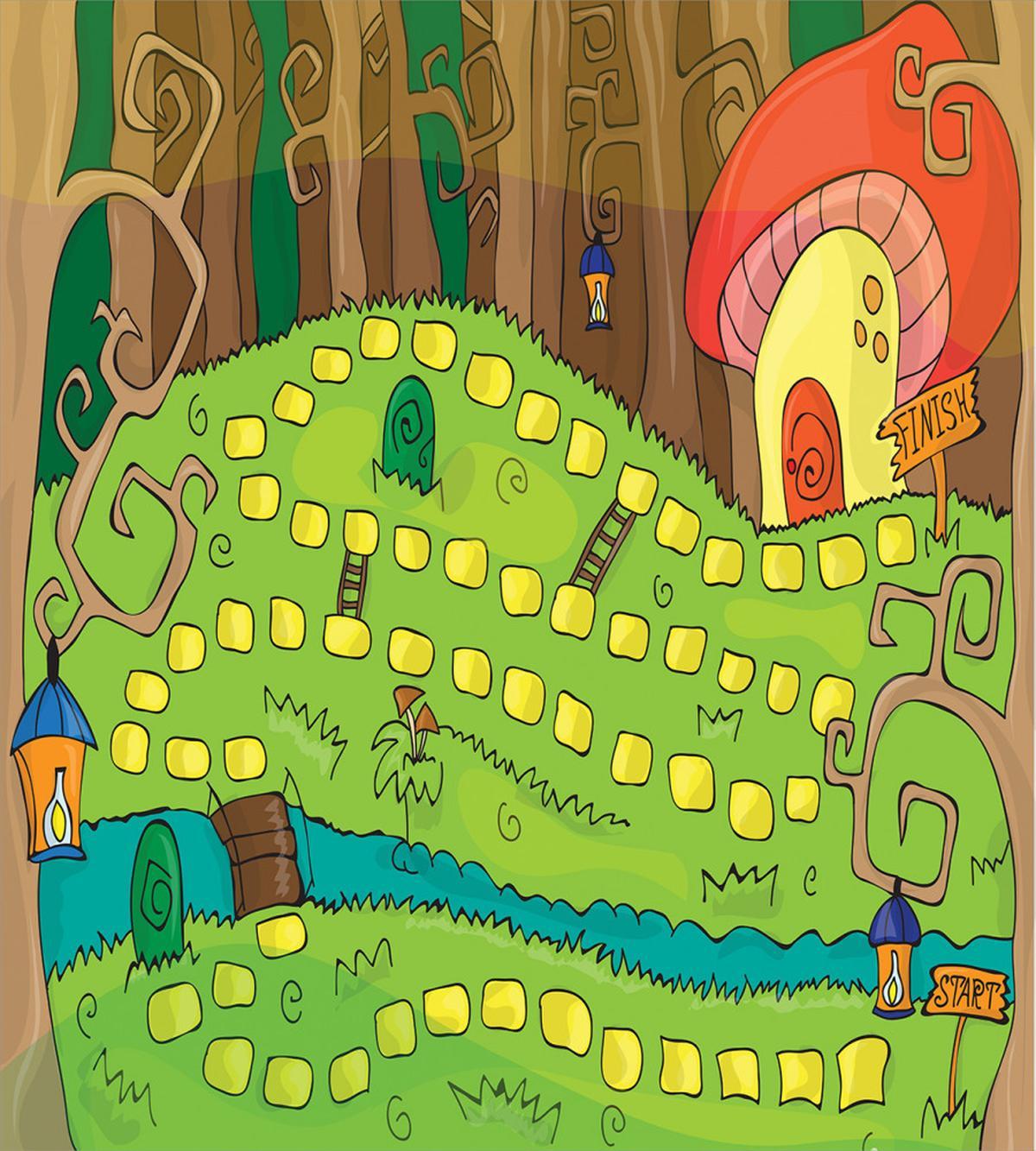 Mushroom House — Pattern