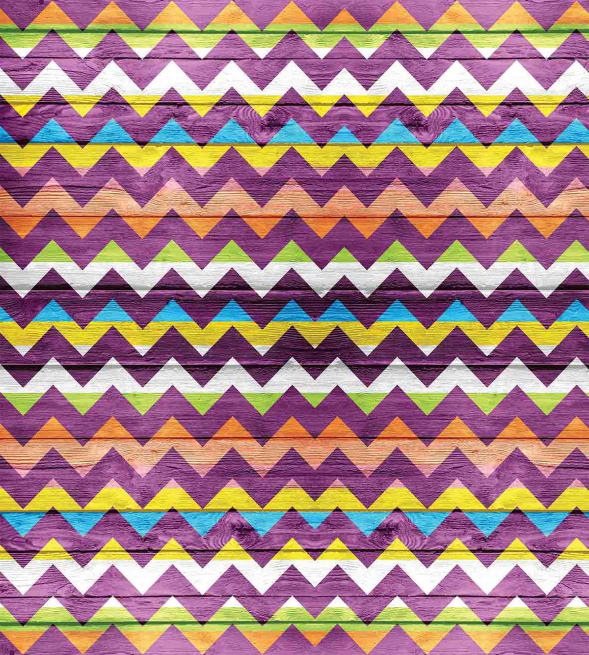 Wood Texture Geometric — Pattern