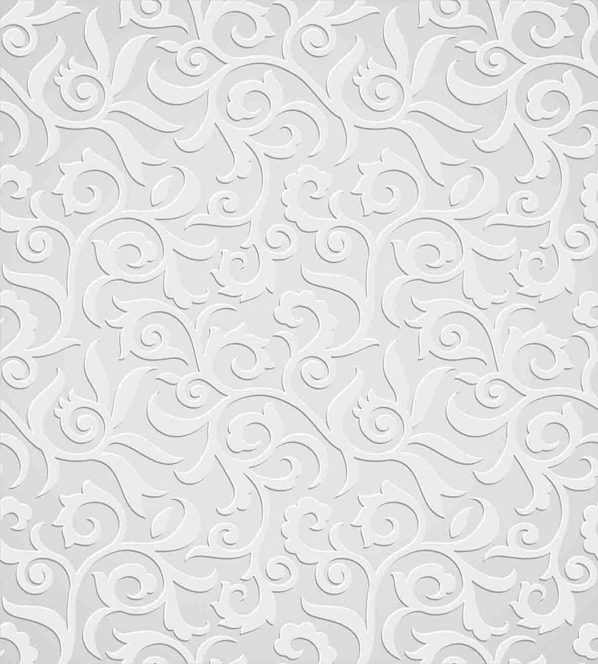Abstract Curly Leaves — Pattern