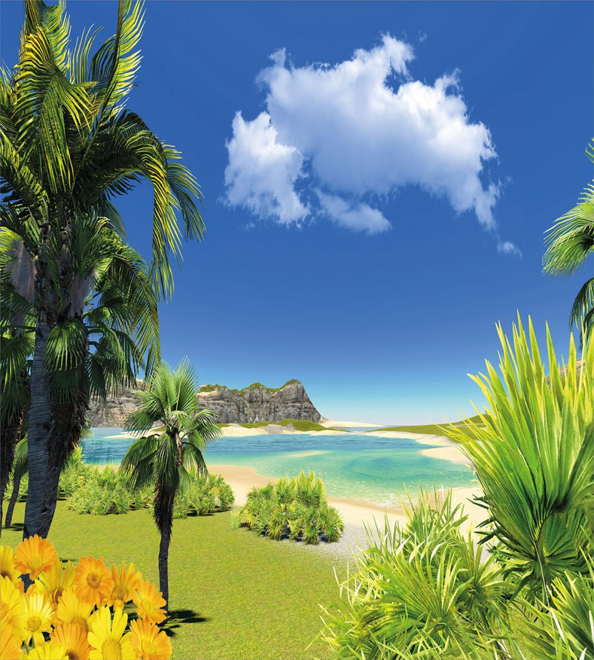 Paradise Palms Island — Pattern
