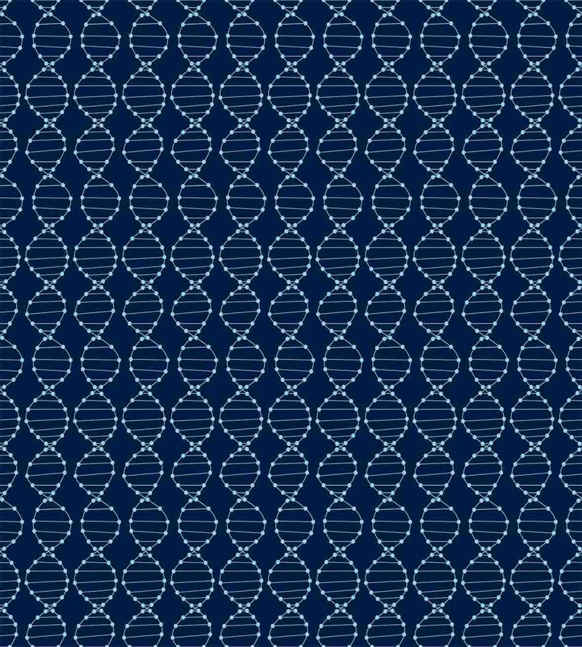 Chromosome Helix DNA — Pattern
