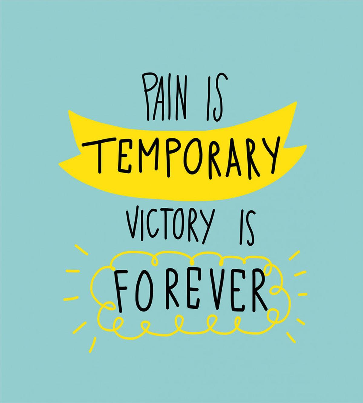 Victory is Forever Text — Pattern