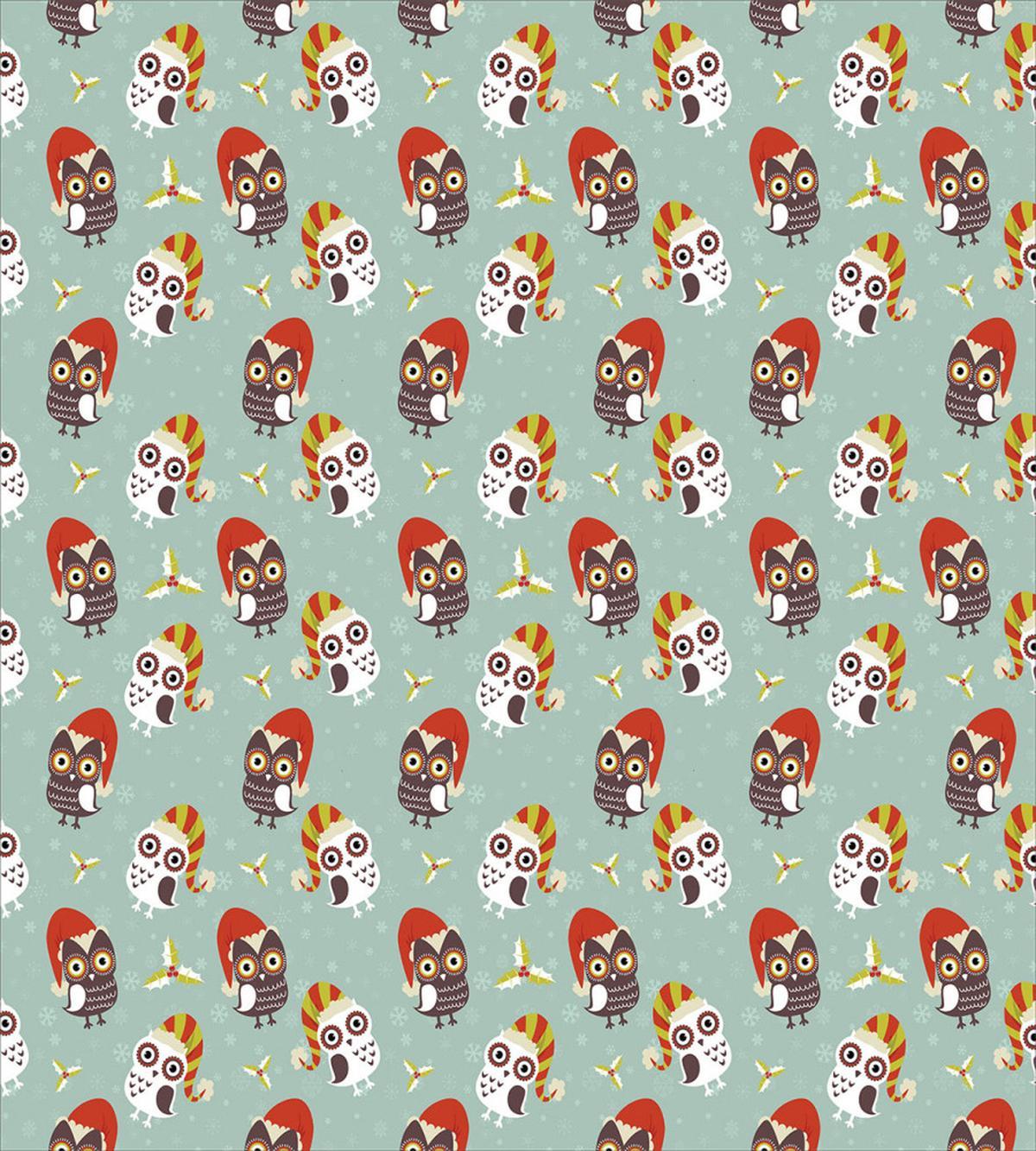 Owls in Hats Yuletide — Pattern
