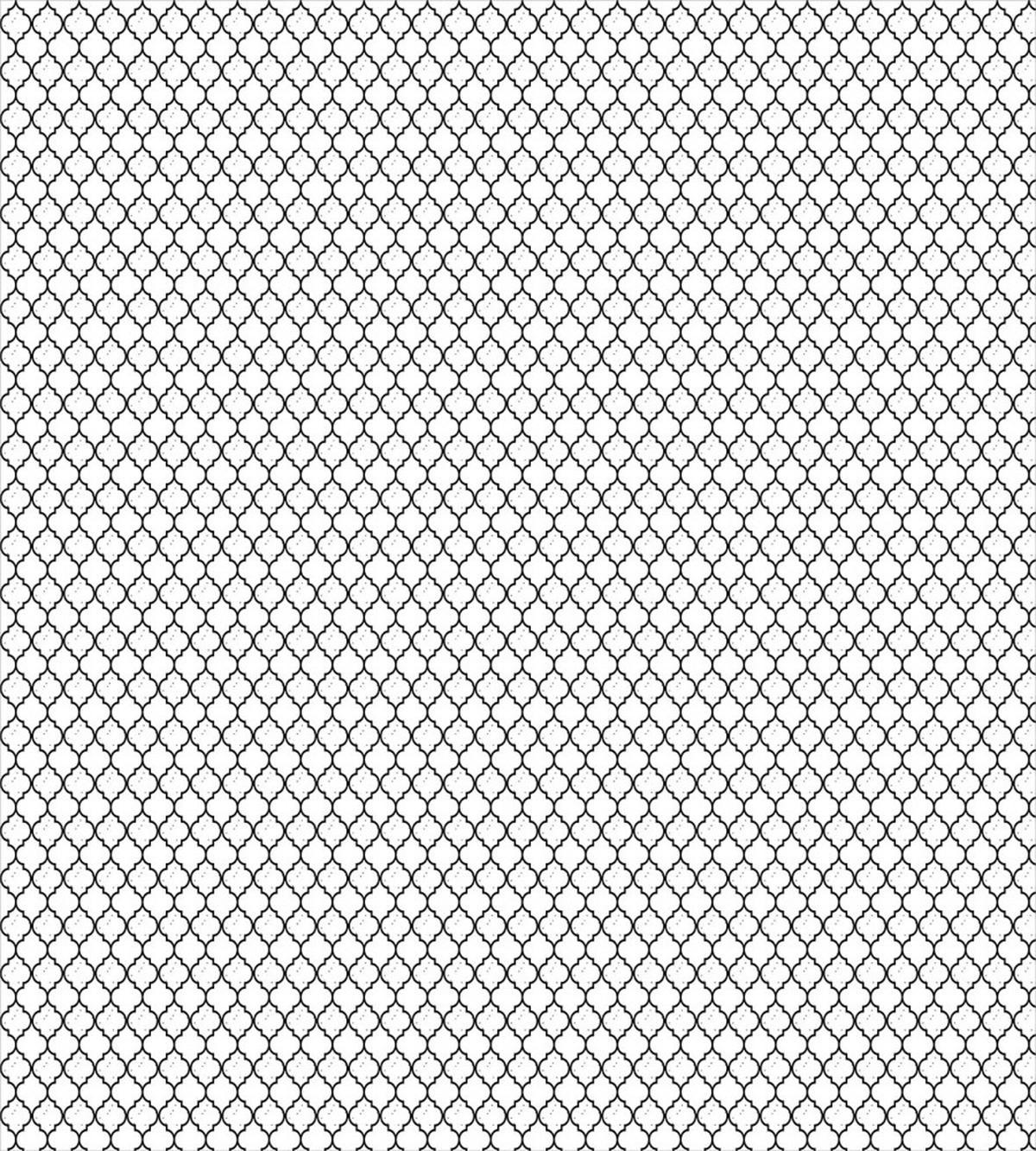 Moroccan Symmetrical Art — Pattern