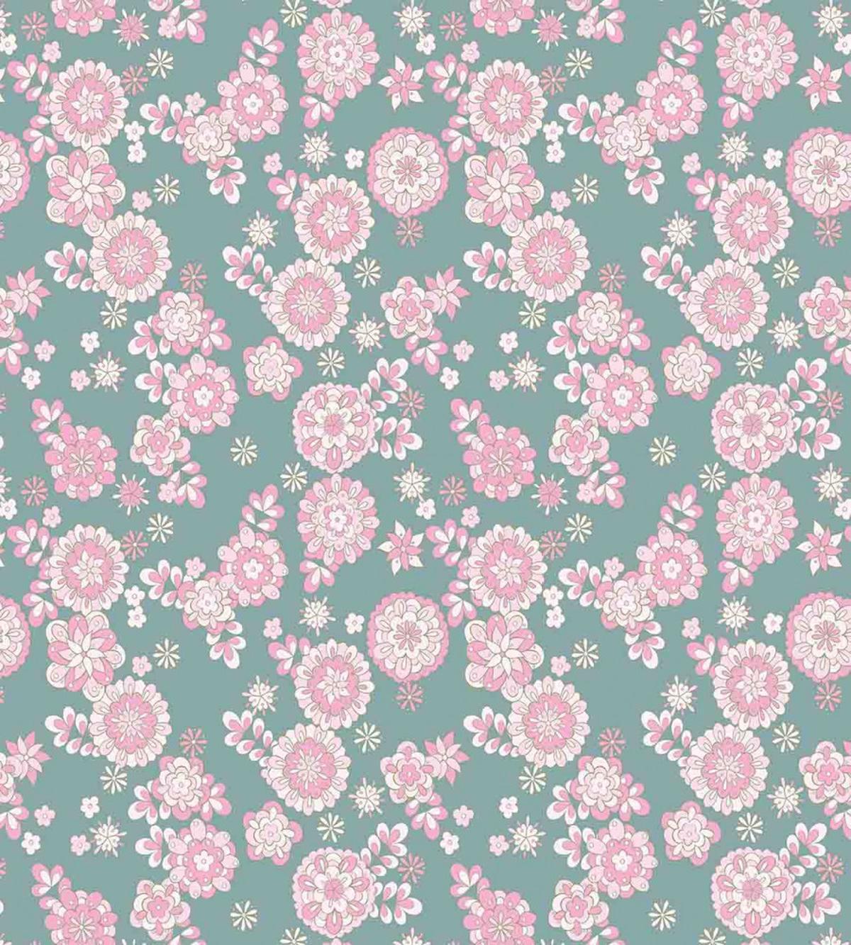 Romantic Pastel Foliage — Pattern