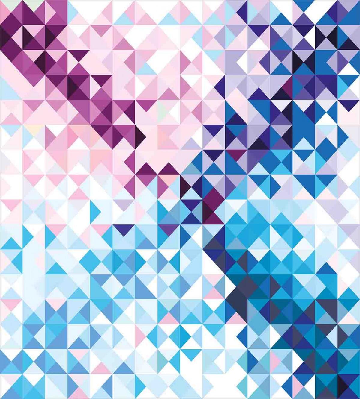 Abstract Mosaic Ombre — Pattern