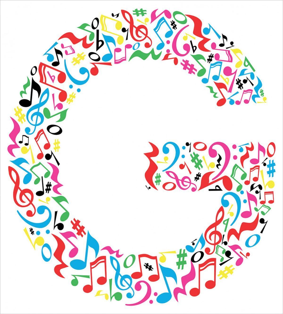 Majuscule Music Theme — Pattern