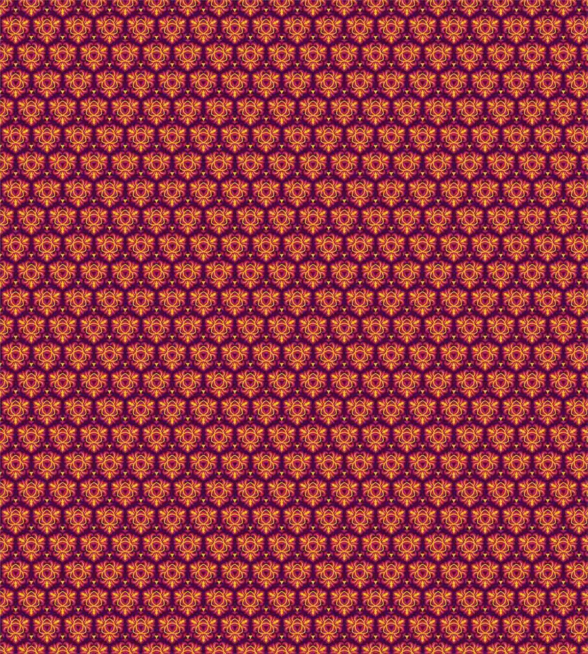 Symmetrical Floral Tile — Pattern