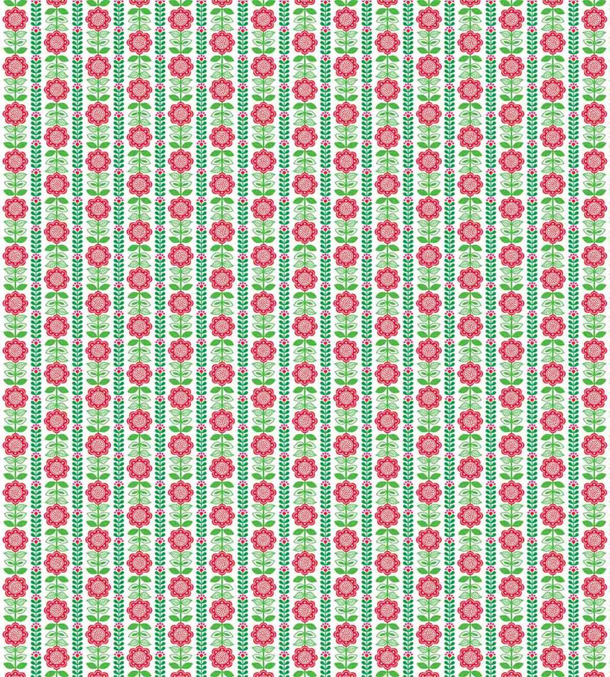 Nordic Style Flourish Leaves — Pattern