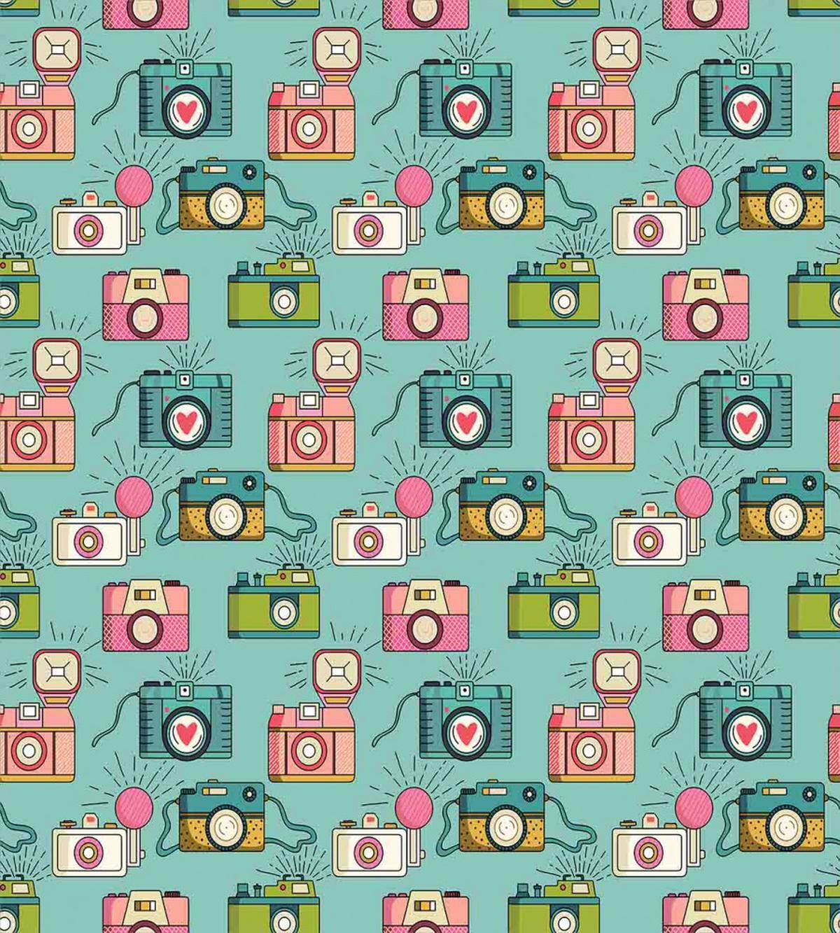 Hipster Photo Cameras — Pattern