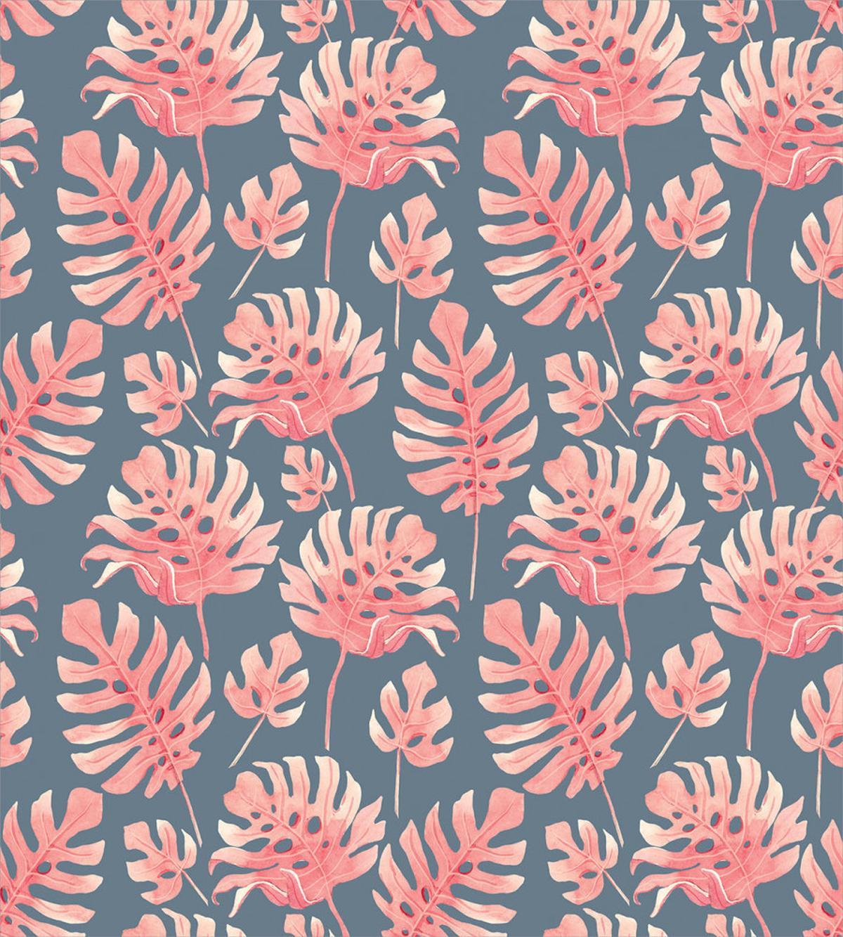 Hawaiian Pastel Palm Leaves — Pattern