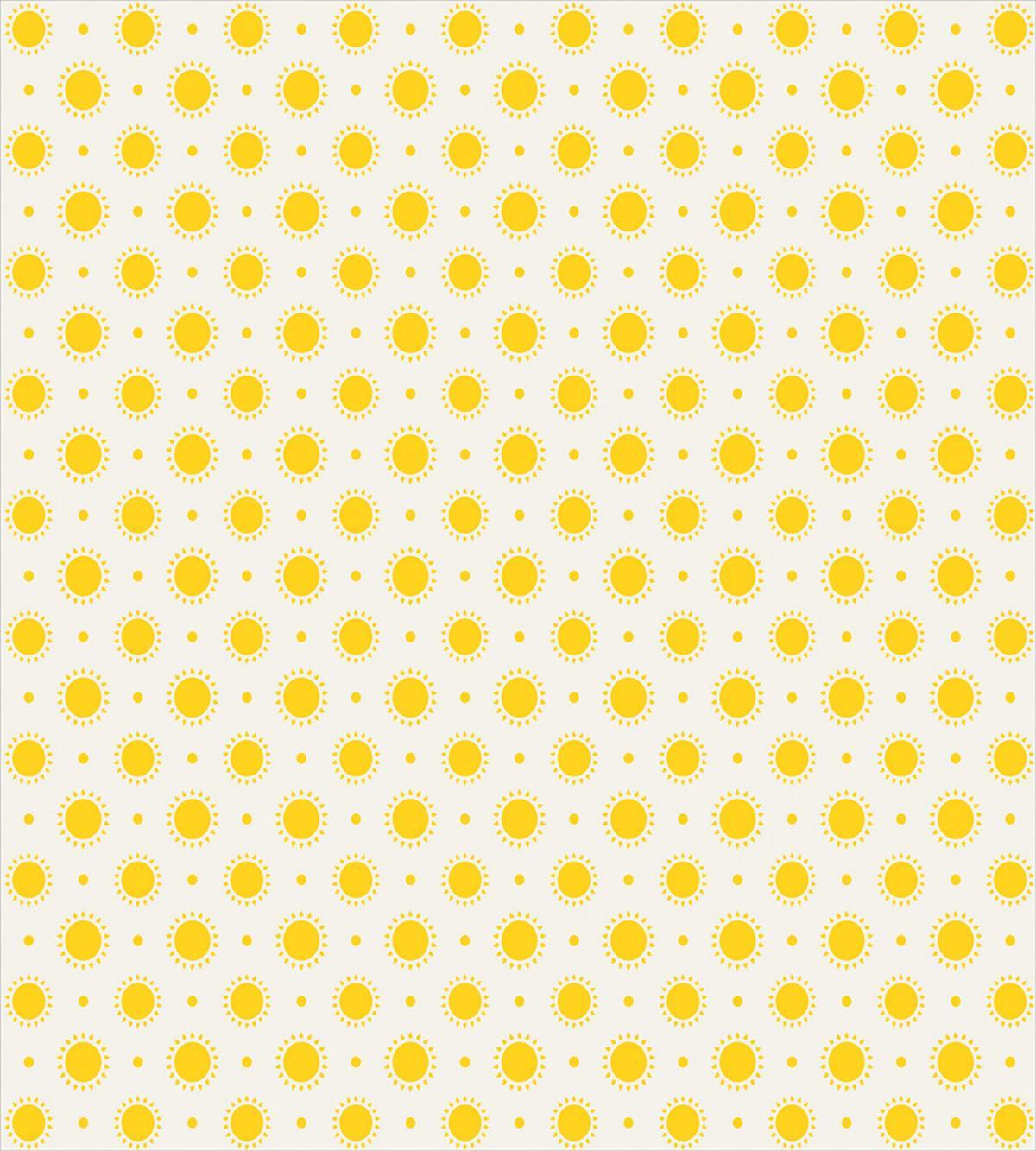 Summer Sun Motif — Pattern