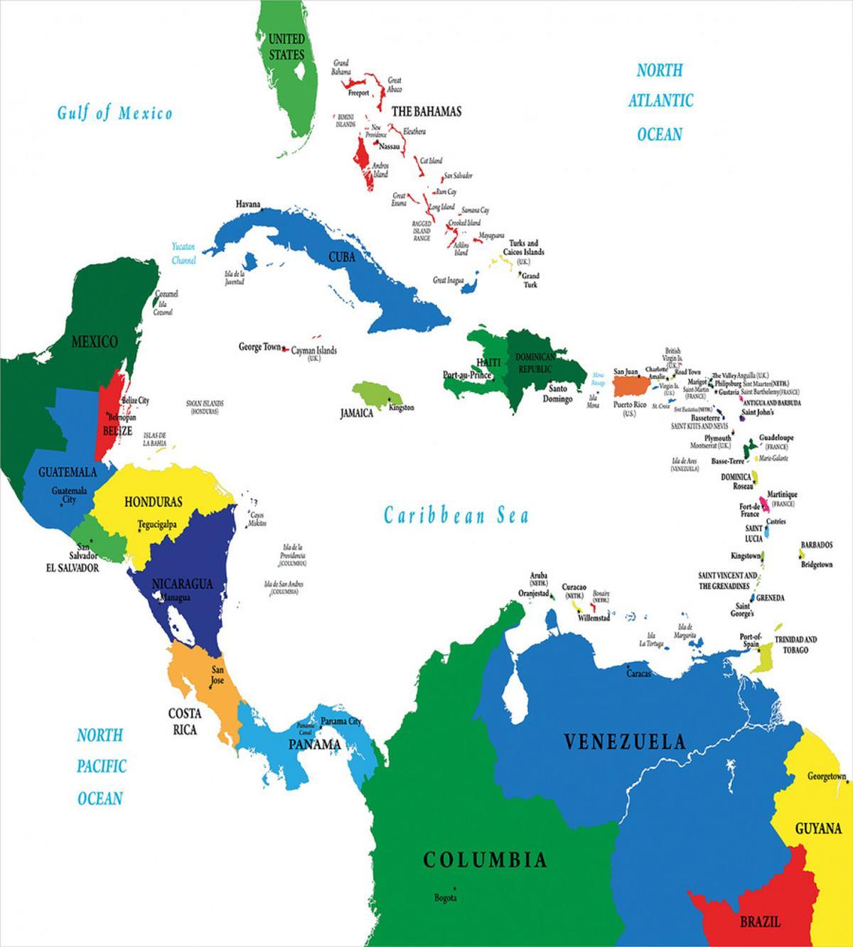 Central America Islands — Pattern