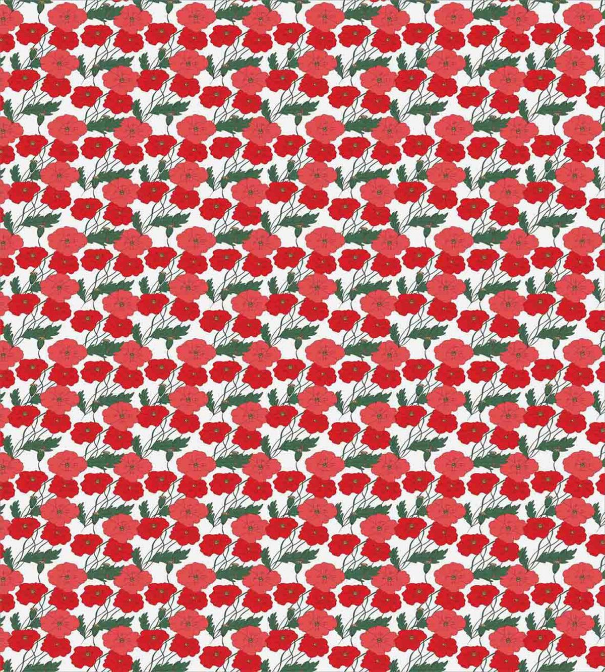 Blossoming Flowers of Spring — Pattern