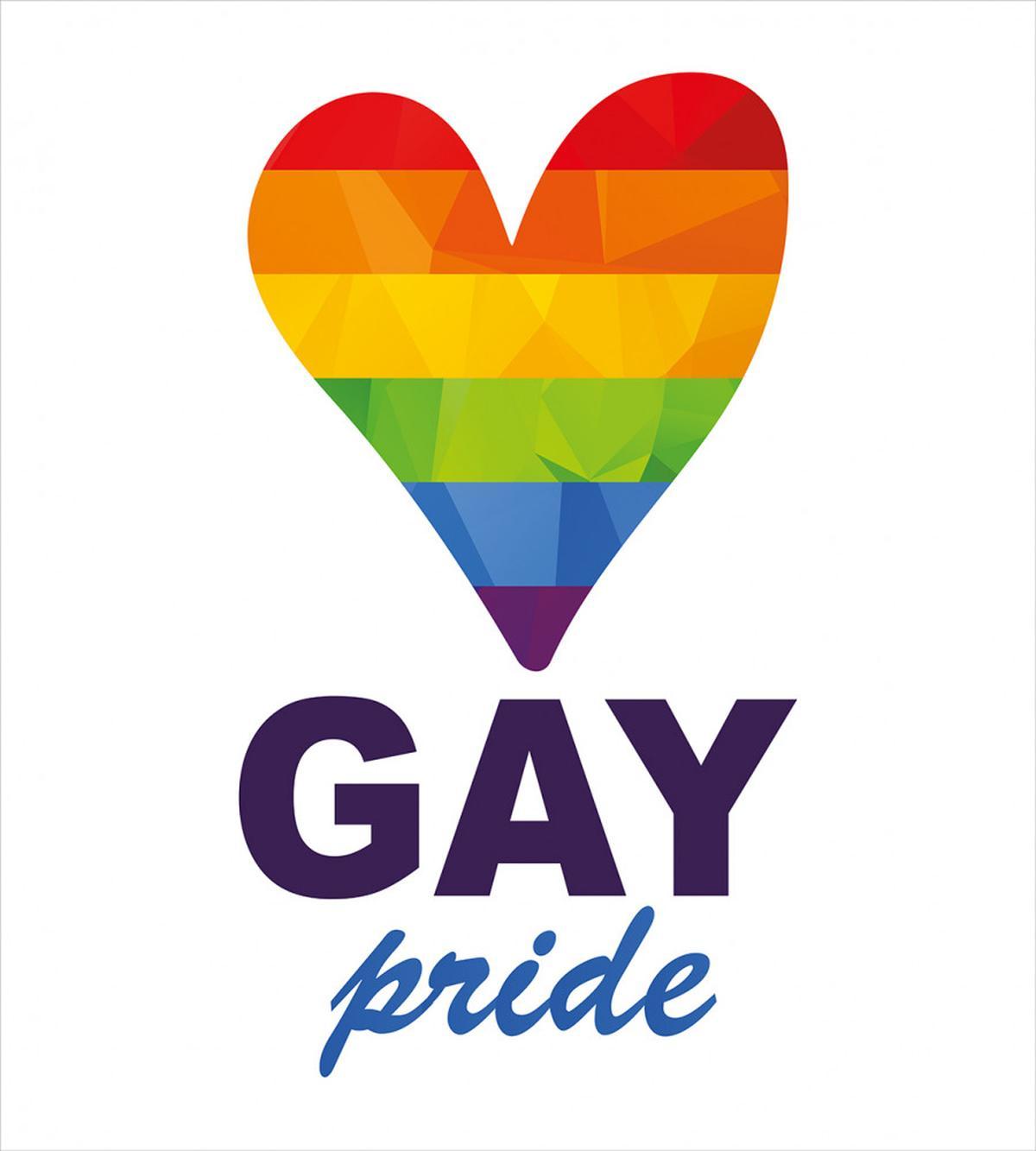 Gay Culture Heart — Pattern