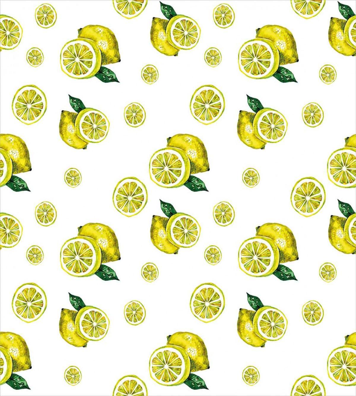 Lemon Slices Leaves — Pattern