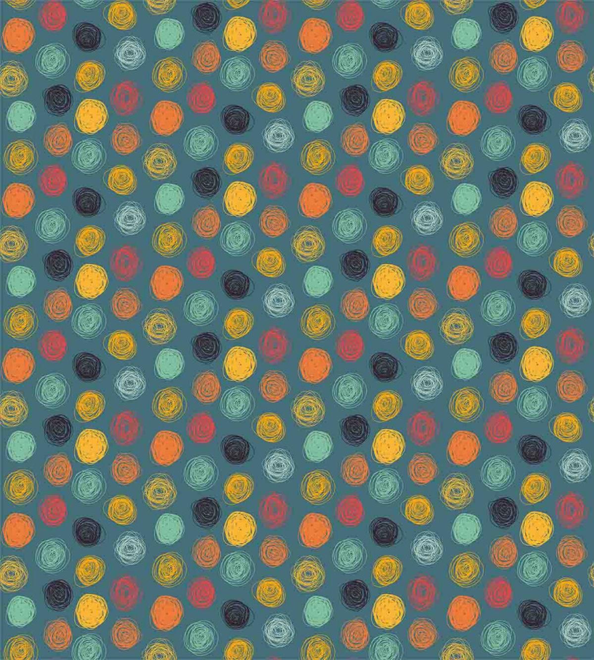 Colorful Abstract Circle — Pattern