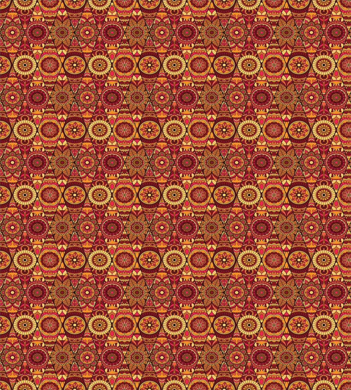 Floral Boho Geometric — Pattern