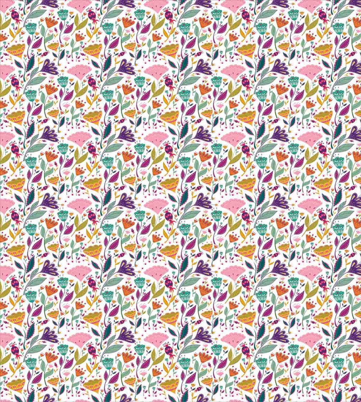 Ornamental Blossoms Art — Pattern