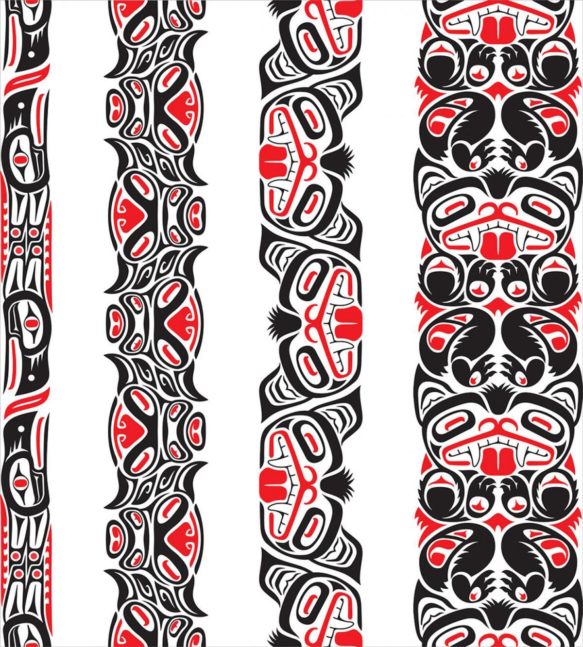 Haida Motifs Style — Pattern