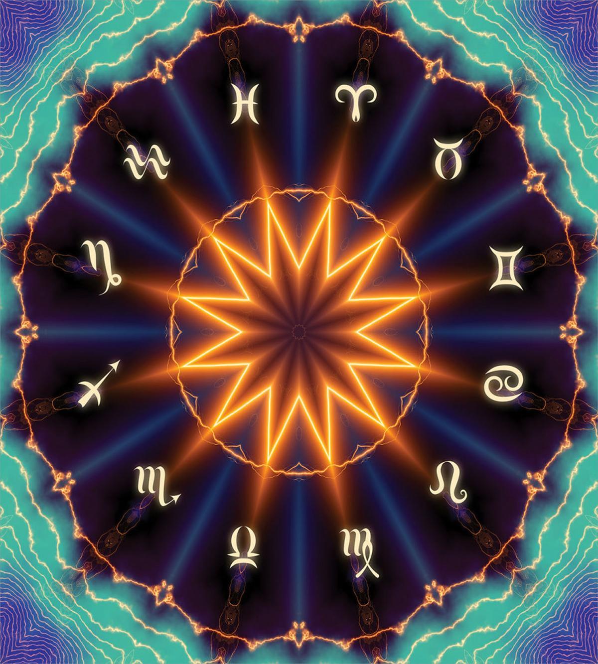 Sun Zodiac Wheel — Pattern
