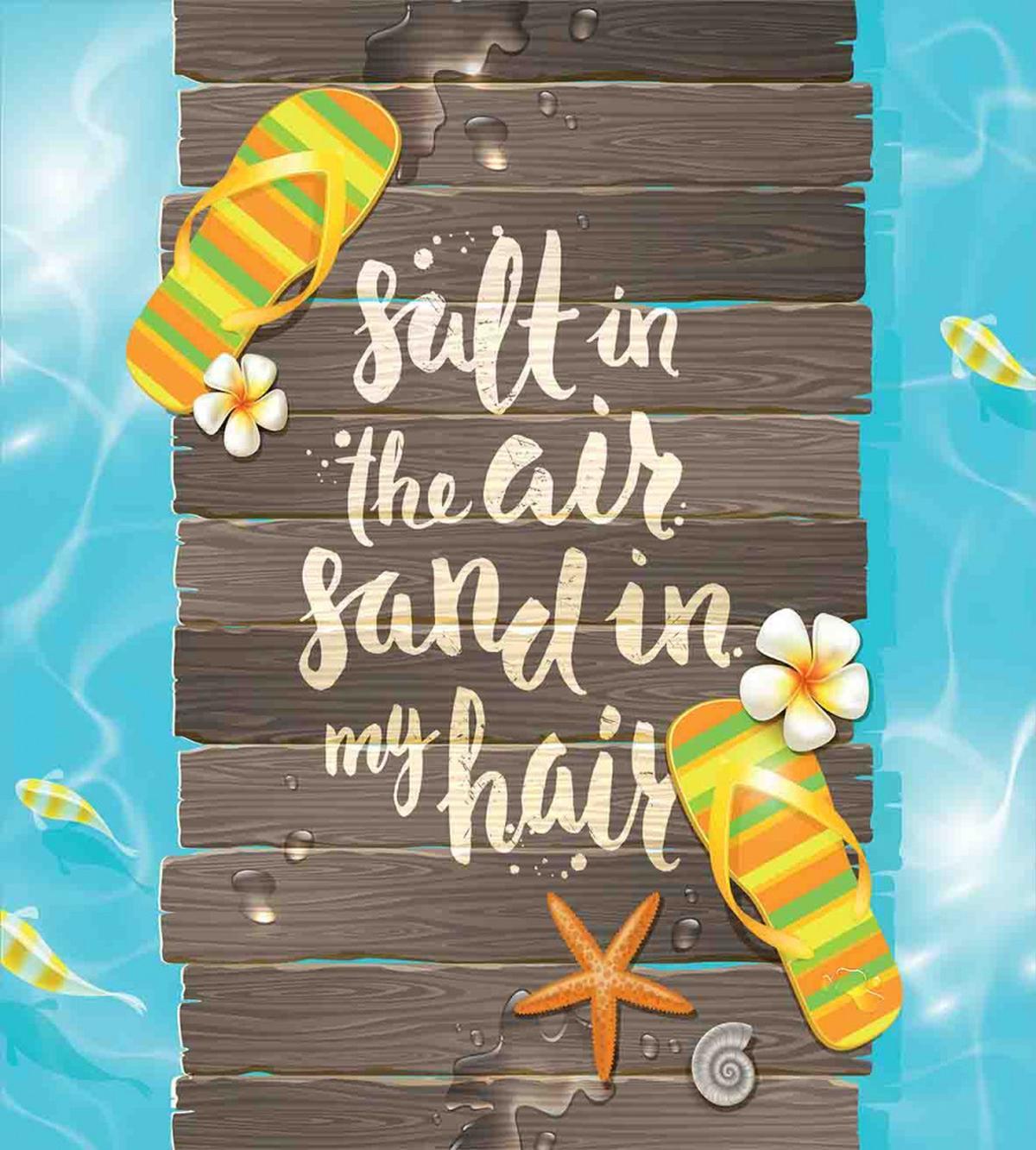 Salty Sand in My Hair — Pattern