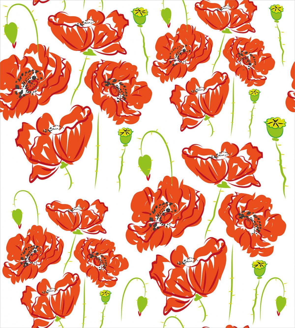 Doodle Poppies — Pattern