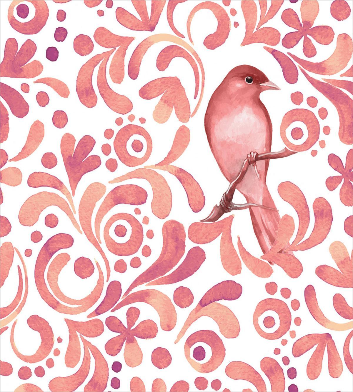 Bird on Branch — Pattern