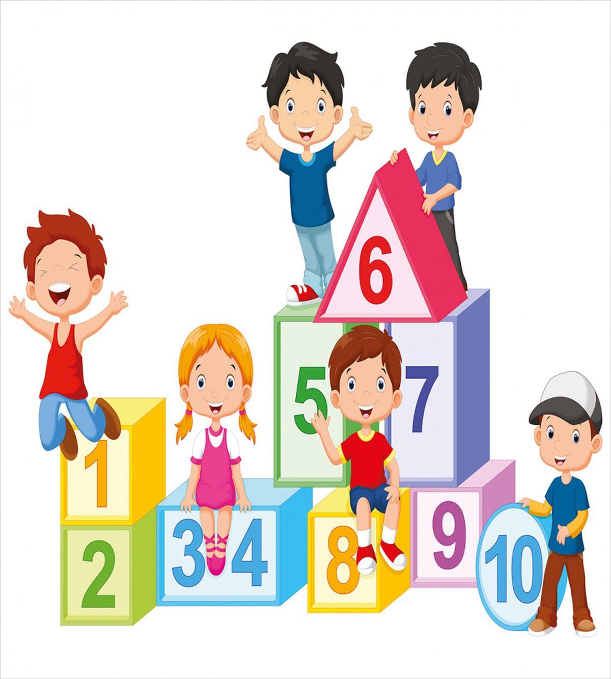 Boys Girls Numbers — Pattern