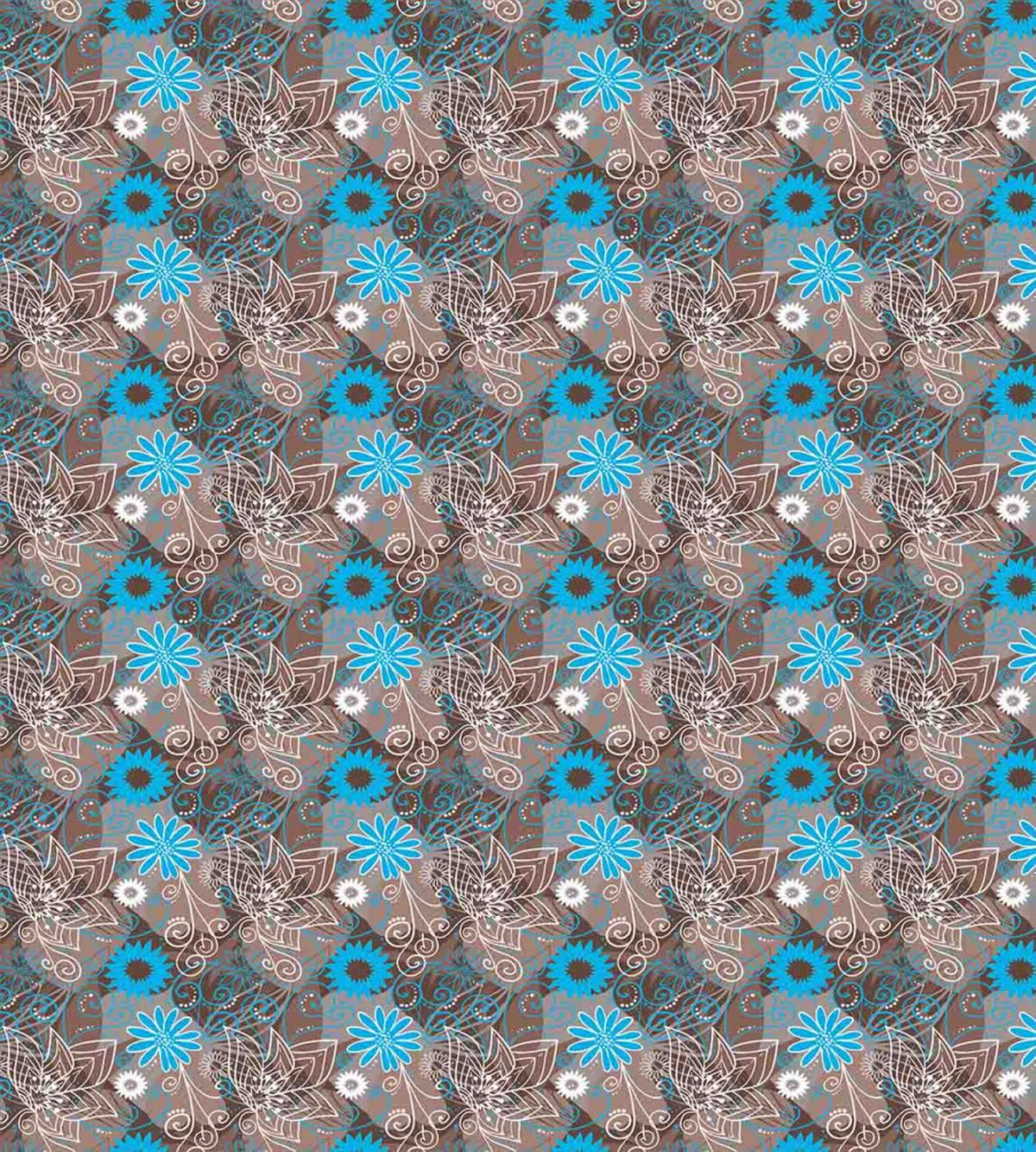 Doodle Flower Motifs — Pattern