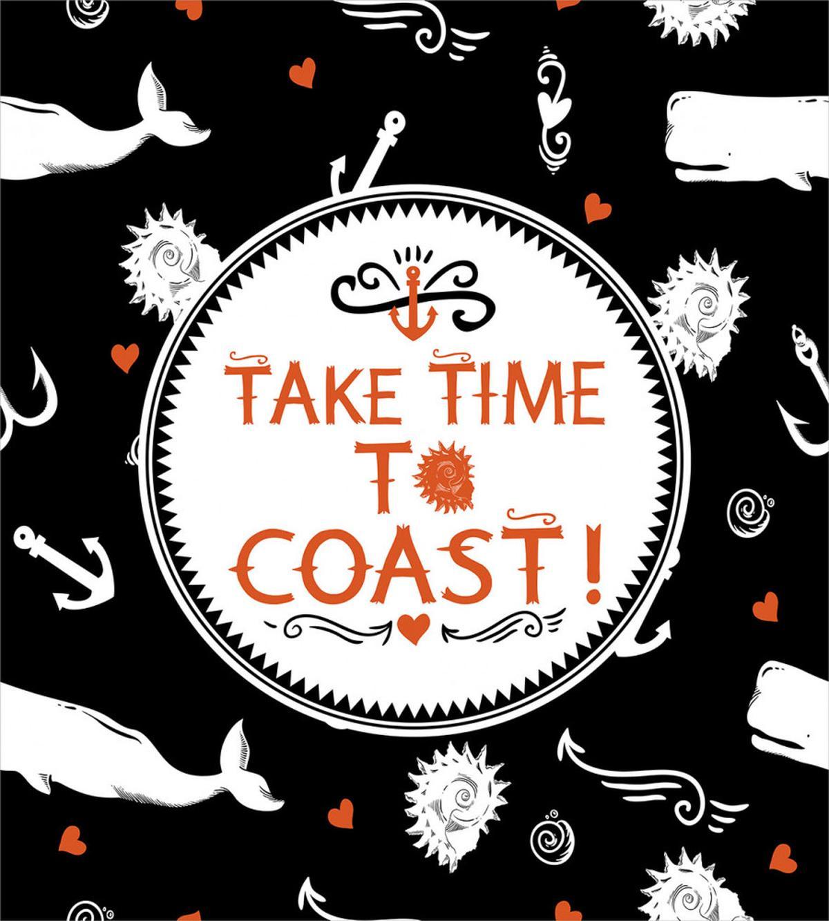 Nautical Take Time to Coast — Pattern
