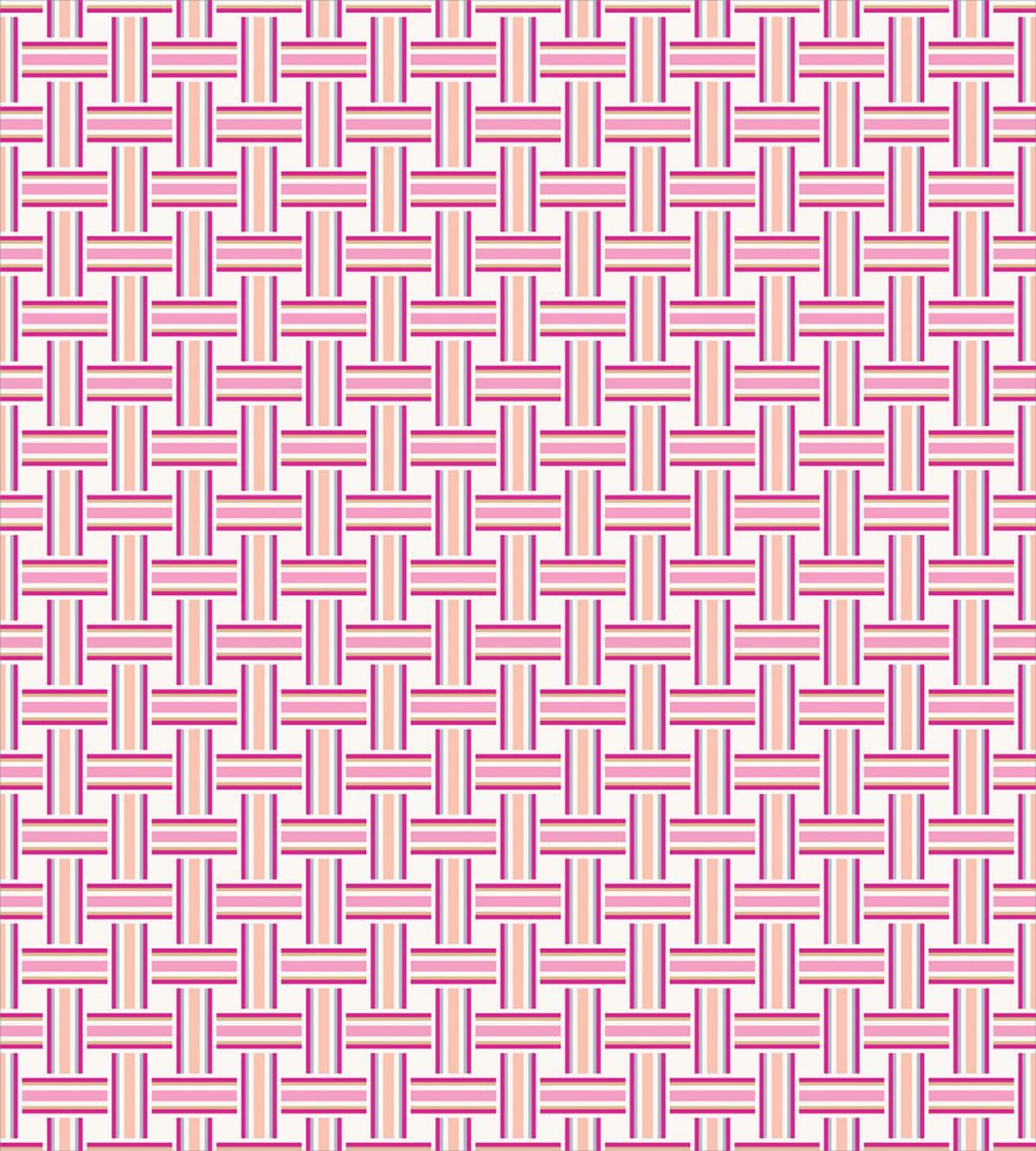Crossed Bold Lines — Pattern