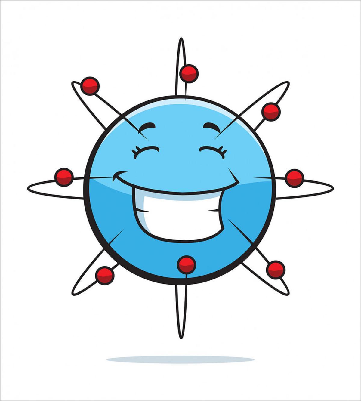 Scientific Cheerful Particle — Pattern