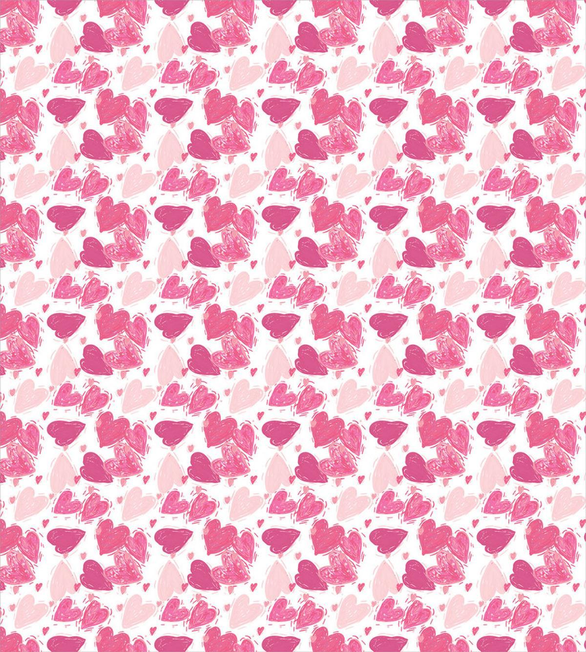 Hand Paint Hearts — Pattern