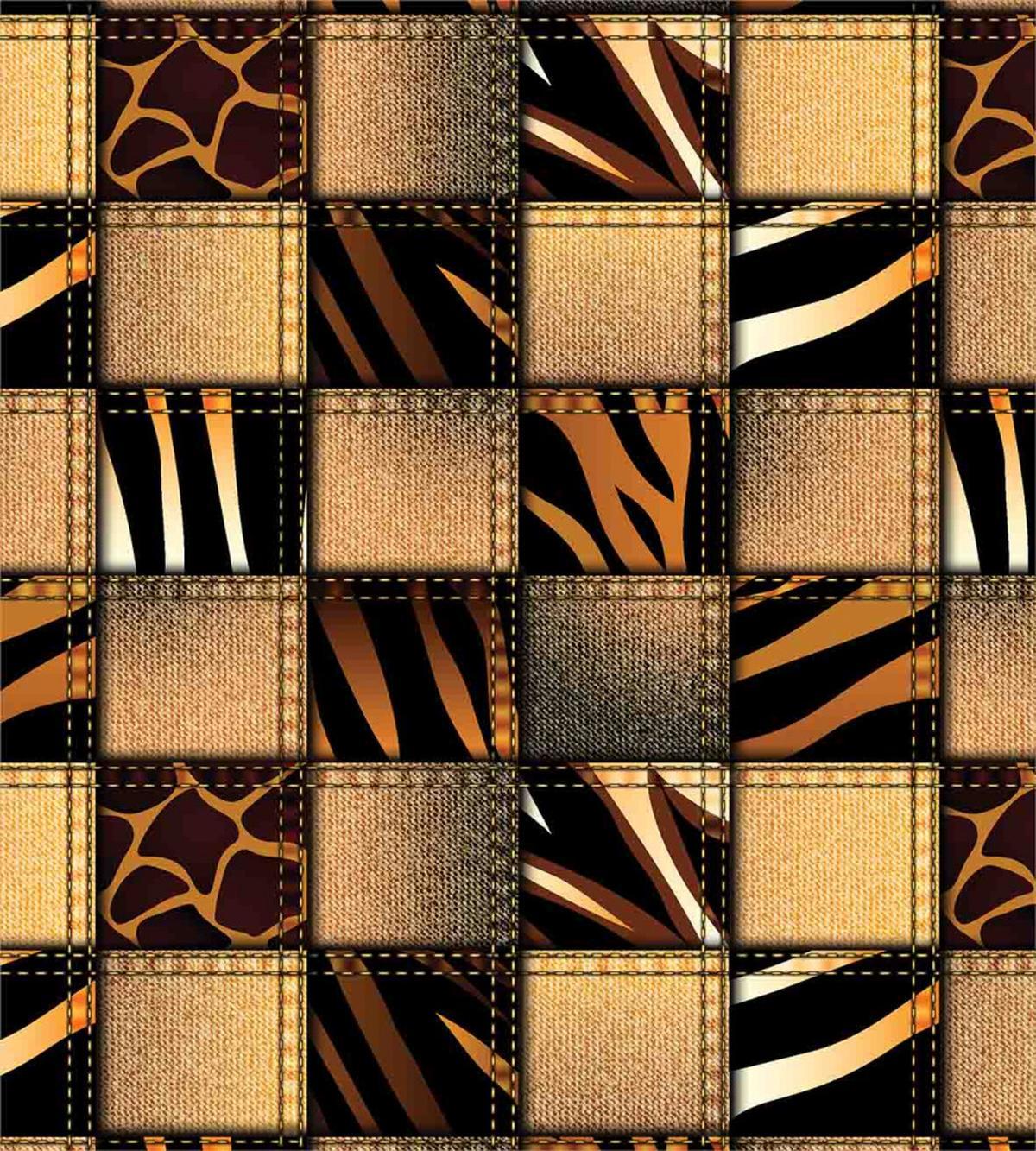 Jeans Denim Patchwork — Pattern