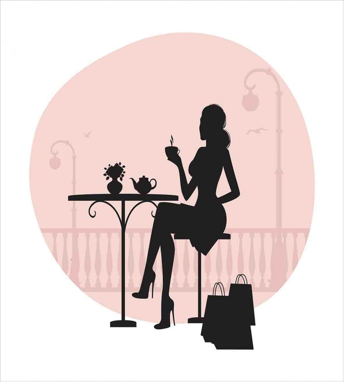 Silhouette Girl — Pattern
