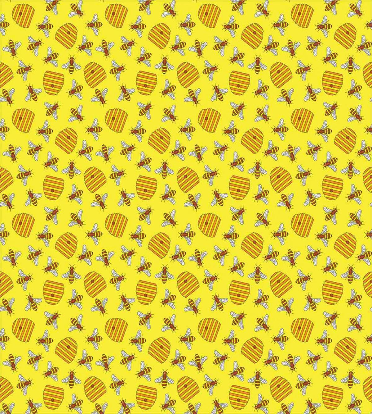 Beekeeping in Nature Theme — Pattern