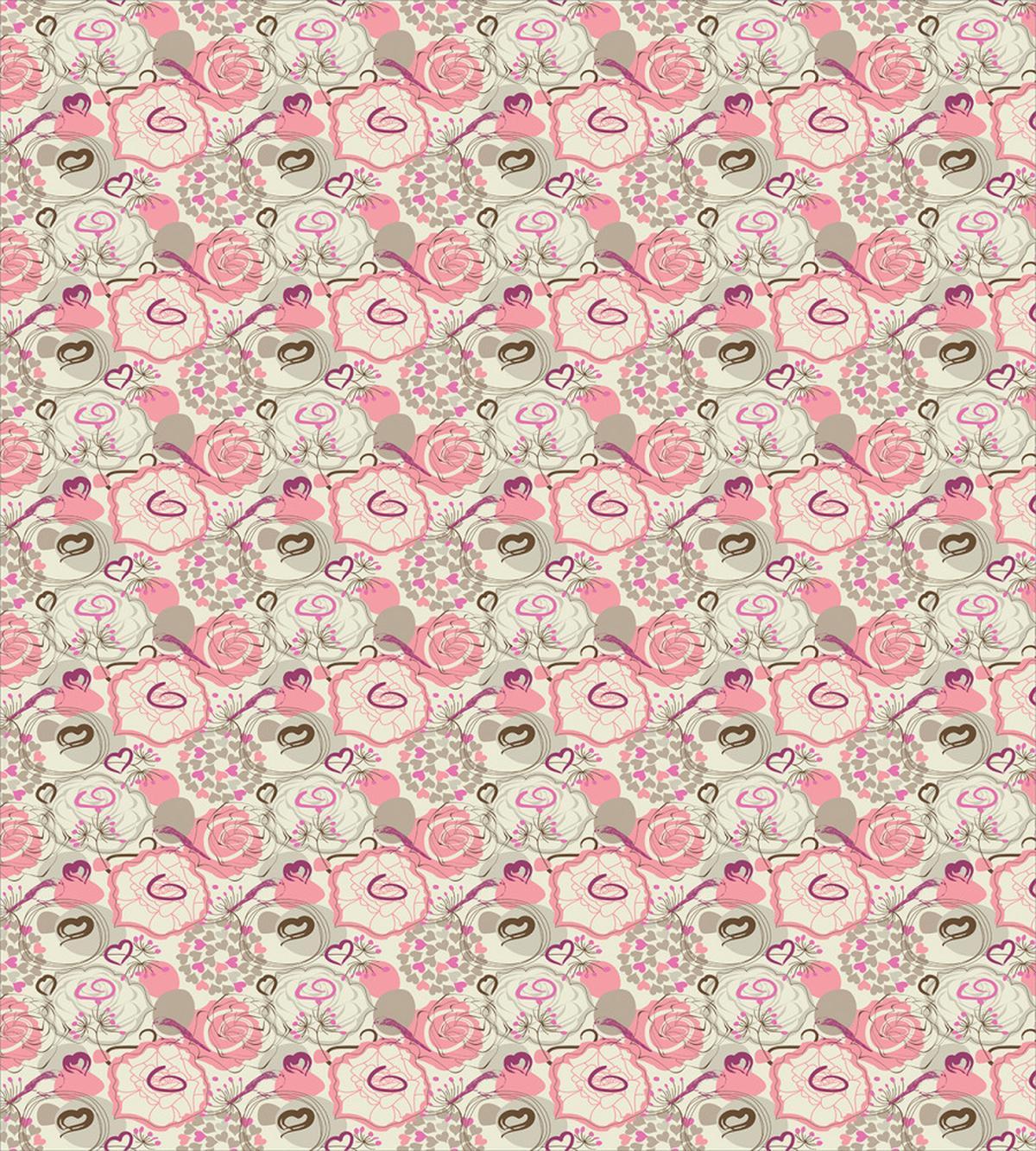 Romantic Pastel Hearts — Pattern