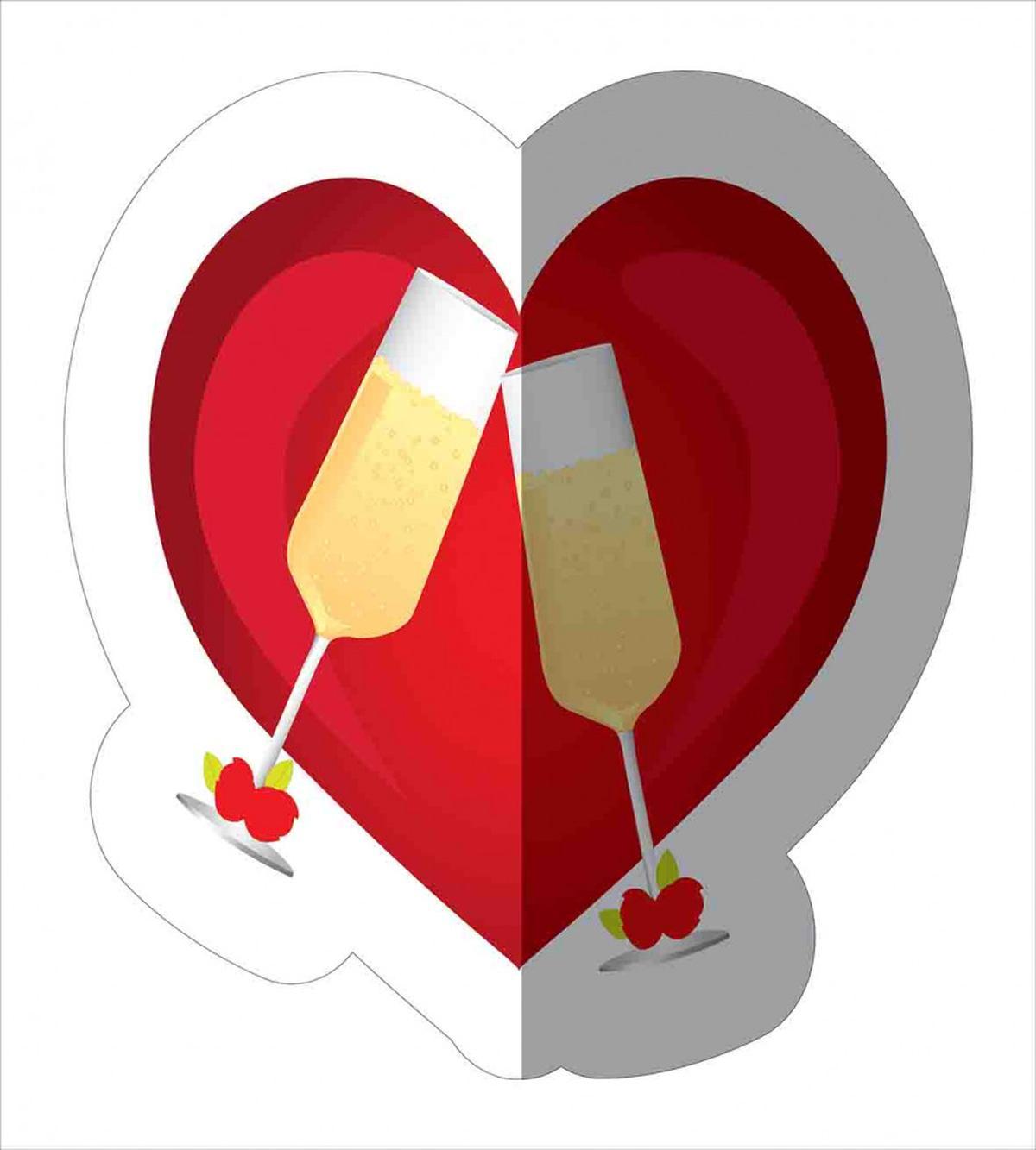 Champagne Glasses — Pattern