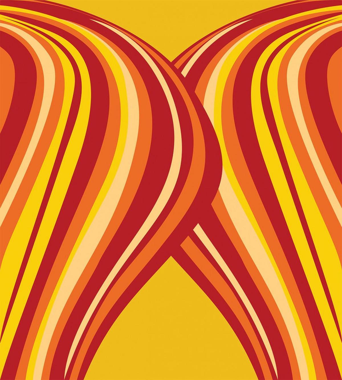 Wavy Stripes Abstract — Pattern