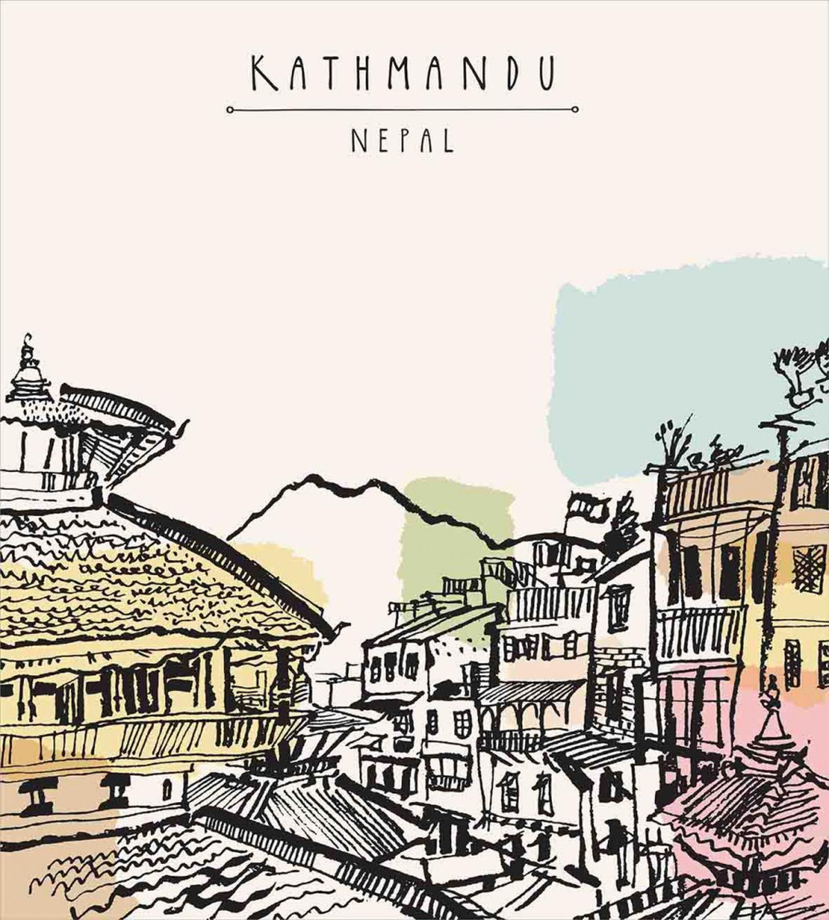 Building of Durbar Square — Pattern