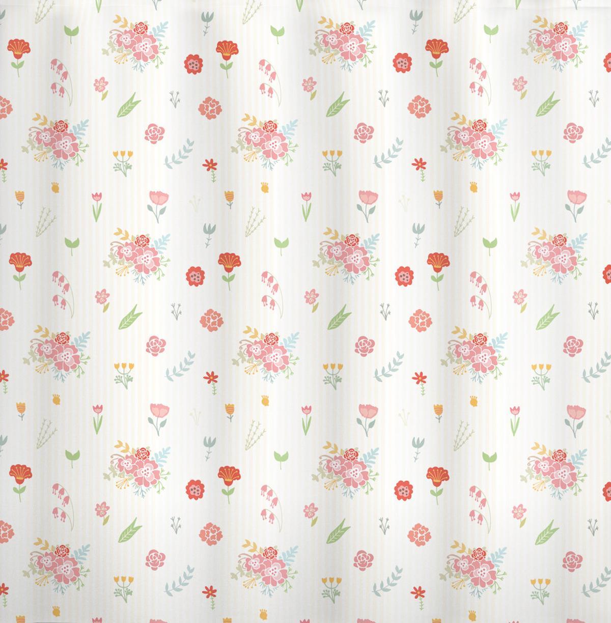 Pastel Art Spring Wild Flowers — Pattern