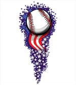 Stars Stripes Firework