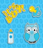 Boy Baby Owl Pacifier