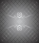 Checkered Pattern Scroll