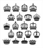 Royal Medieval Crowns Vintage
